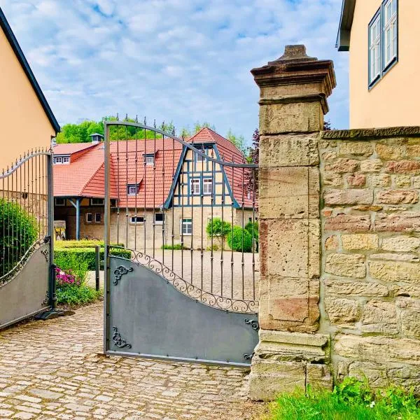 Landhotel Rittergut München, hotel v destinácii Bad Berka
