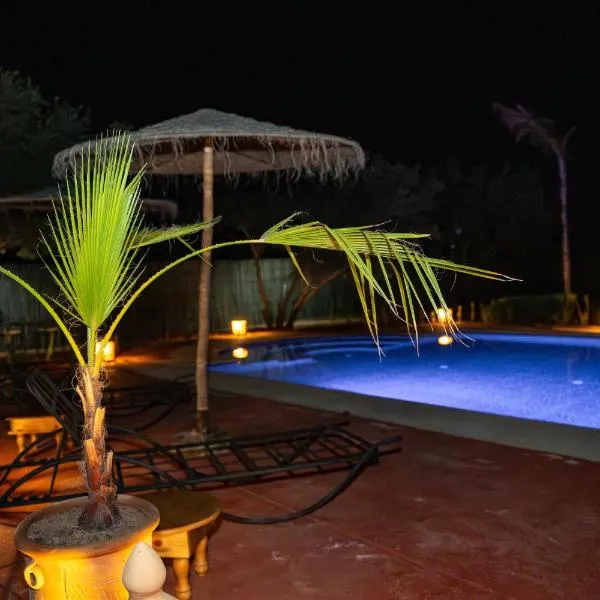 Riad Villa Aman Marrakech - Boutique hôtel avec Jardin paisible & Piscine face à l'Atlas, hotel di Marrakech