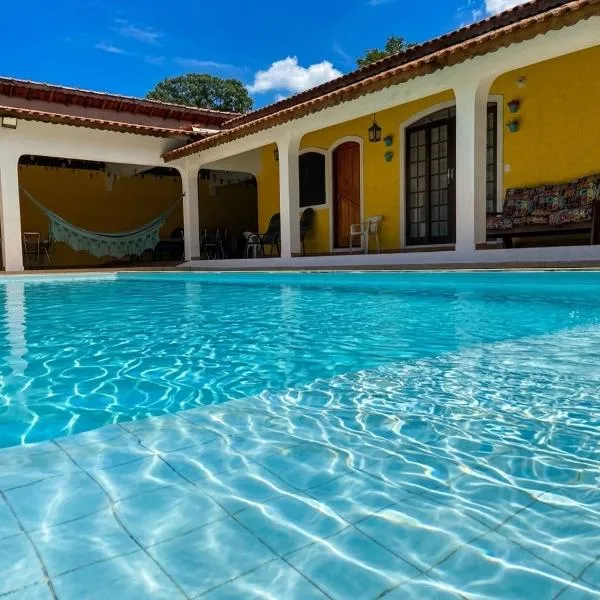 Viesnīca Pousada casa amarela Analândia SP pilsētā Analandja