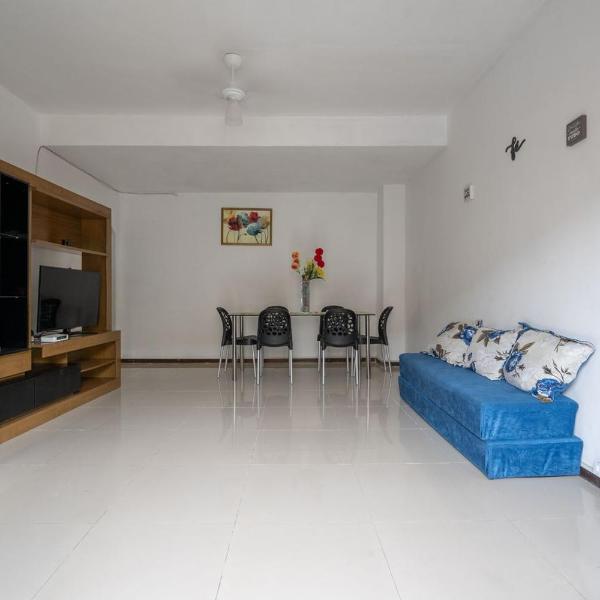 Apartamento Pet Friendly a 300 m da Praia do Trevo