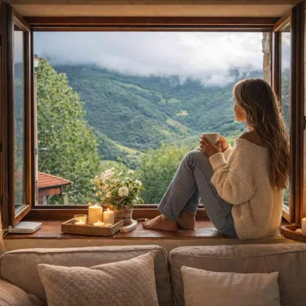 Casa Rural La Carrozal Senda del Oso, hotel v destinácii Orelleiru