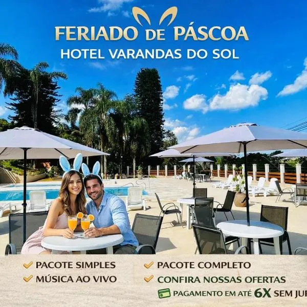 Hotel Varandas do Sol, hotell i Poços de Caldas