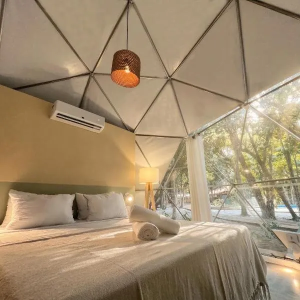 Único Domo de Pipa Conforto e Exclusividade na Mata, hotel v destinaci Pipa