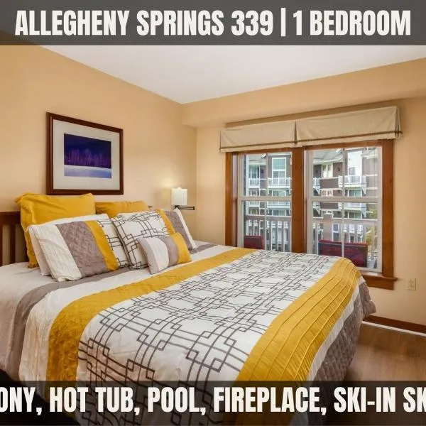 Lux Stay USA Pool view Serenity Ski inout Hot Tub AS 339, ξενοδοχείο σε Snowshoe
