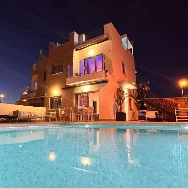 Apartamentos Calanegra con Piscina y Solárium en Puerto de Mazarrón Costa Cálida, hotel u gradu Mursija