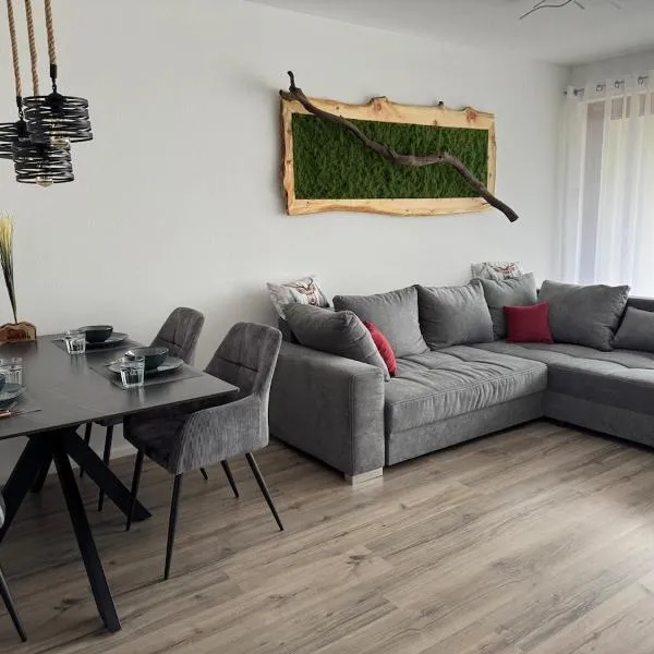 Apartment SAM modern mit Pool, Sauna und Parkplatz, Hotel in Unterkirnach