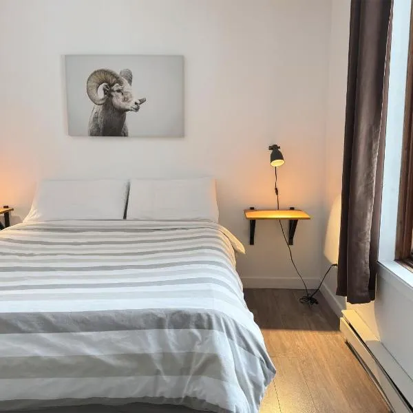 Chalets Montmorency Mont-Sainte-Anne、Saint-Férréol-les-Neigesのホテル