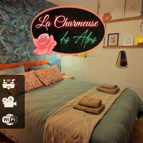 La Charmeuse des Alpes - Love room avec jacuzzi – hotel w mieście Albertville