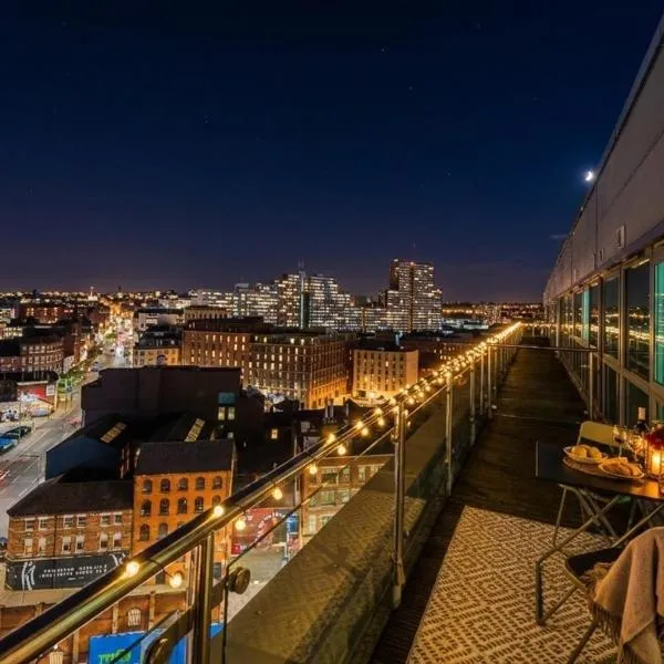 Skyline 2BD 2BA Central Nottingham Free Parking, hotell sihtkohas Nottingham