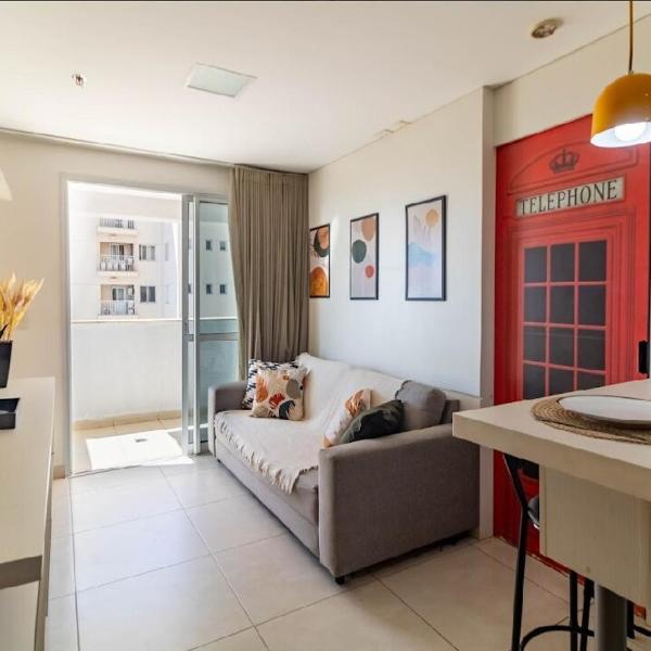 Flat vista Park Flamboyant com garagem e wifi - Foto 5