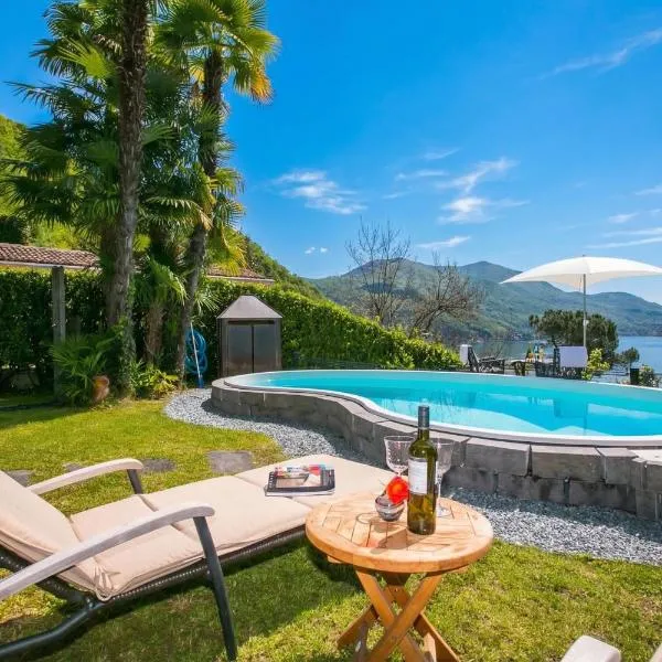Morcote Magic View & Pool - Happy Rentals, ξενοδοχείο σε Morcote