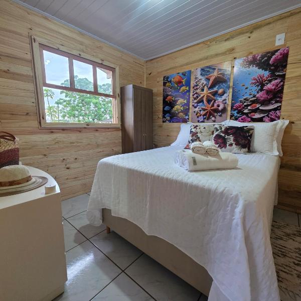 Cantos de Torres - Casa com 02 Quartos Ar Condicionado Próximo a Praia da Cal