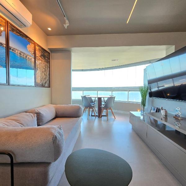 Aconchegante Quarto e Sala Vista Panorâmica do Mar