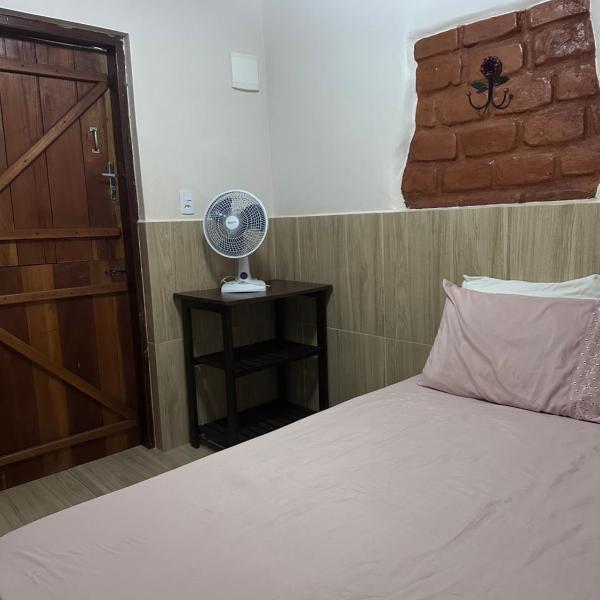 Ametista Hospedagem Quarto banheiro privativo fora do quarto