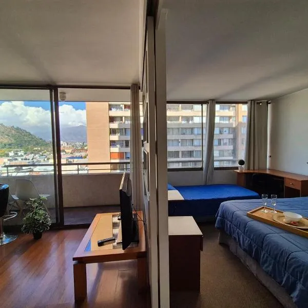 Cozy 1-BR Apartment, Central Bellavista, Recoleta, Bellavista, hotel in Santiago