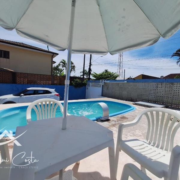 Casa com piscina no Indaiá em Bertioga - Para 8 pessoas