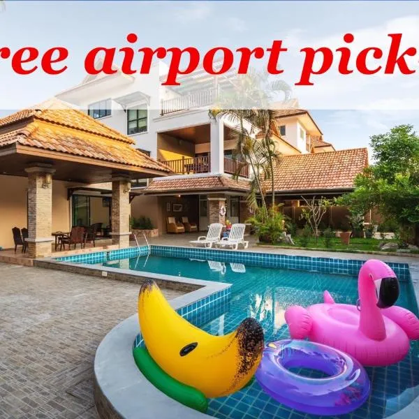 Angel Pool Villa Phuket - SHA Extra Plus - indoor Warm pool -free airport pick up, hotel v destinácii Phuket (mesto)