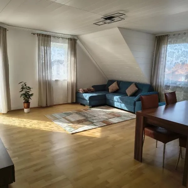 Große Ferienwohnung am Waldrand zwischen Bamberg und Bad Staffelstein, hotel di Zapfendorf