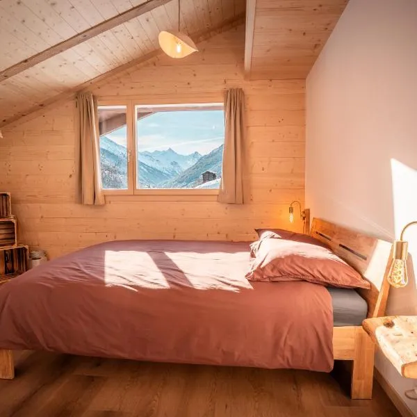 Ferme du Grand Bisse - Gîte agritouristique, hôtel à Saint-Jean