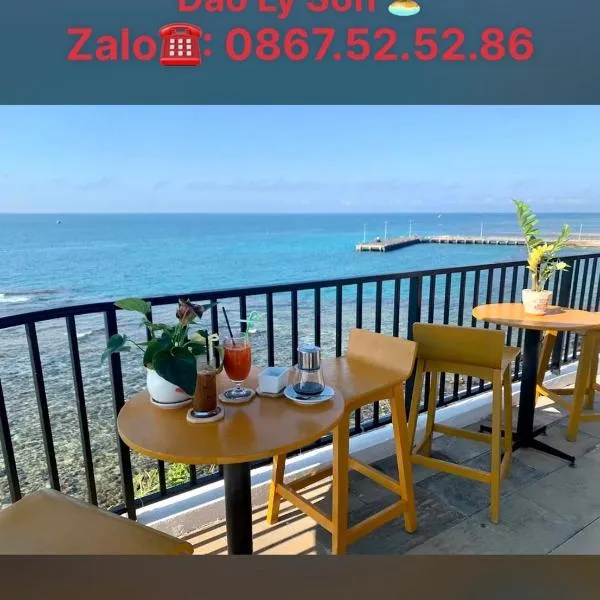 Khách Sạn View Biển - Homestay Sân Vườn - QUANG VINH Đảo Lý Sơn -Vị Trí Trung Tâm Đảo - Cạnh Bến cảng và Quảng trường, hôtel à Ly Son