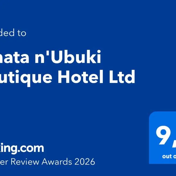 키갈리에 위치한 호텔 Amata n'Ubuki Boutique Hotel Ltd