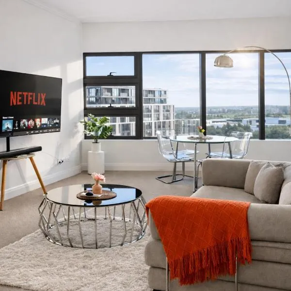 Skyline Retreat Free Parking 2 min to Stadium Sleeps 6, hotelli kohteessa Sydney