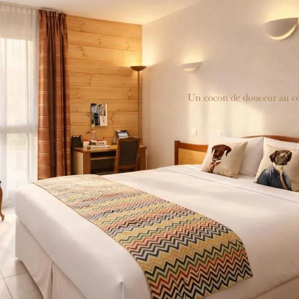 Logis Hôtel & Restaurant des Lacs, hotel v destinaci Celles-sur-Plaine