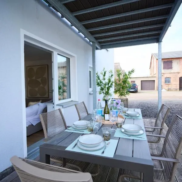 LS FeWo Emma - familienfreundlich und ruhig mit Terrasse und Fahrradschuppen, hotel v destinaci Bartenshagen-Parkentin