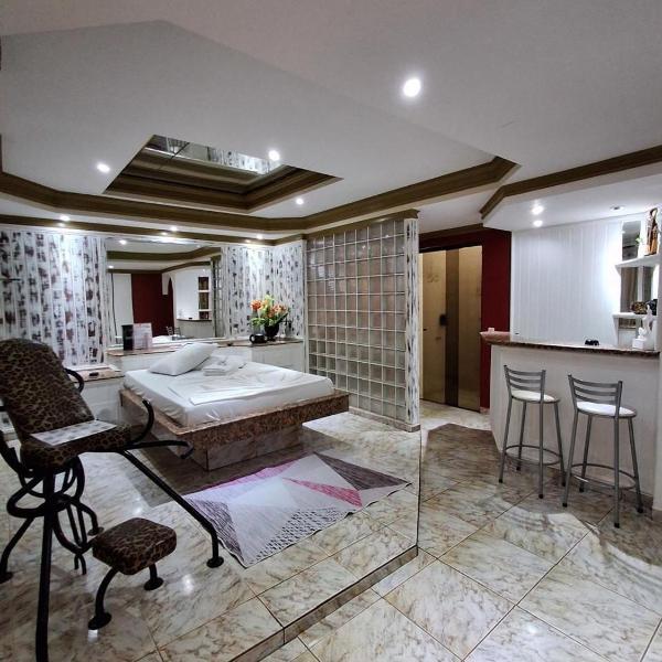 Motel Marajas Mococa - Suíte Hidro Sauna Cadeira Erótica 26 - Foto 4