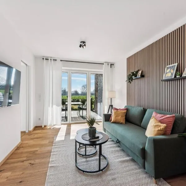 Lembruch में, होटल BohnApartments Dümmer See Suites, Top Lage 350 m zum See, Balkon, WLAN, Parkplatz