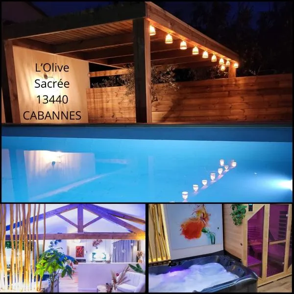 Viesnīca Suite l'Olive Sacrée Spa et Sauna pilsētā Cabannes