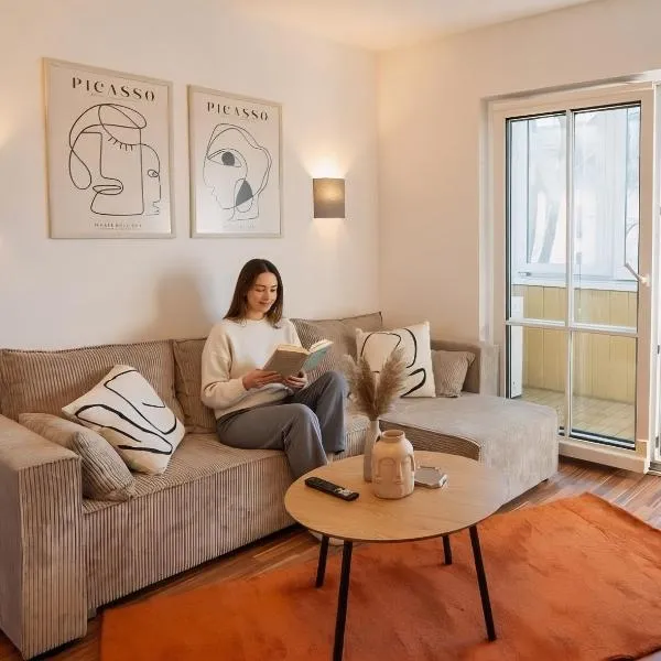 Apartment Passau B - Parken, Stilvoll, Modern & Cozy im Zentrum von Passau, hotel a Passavia