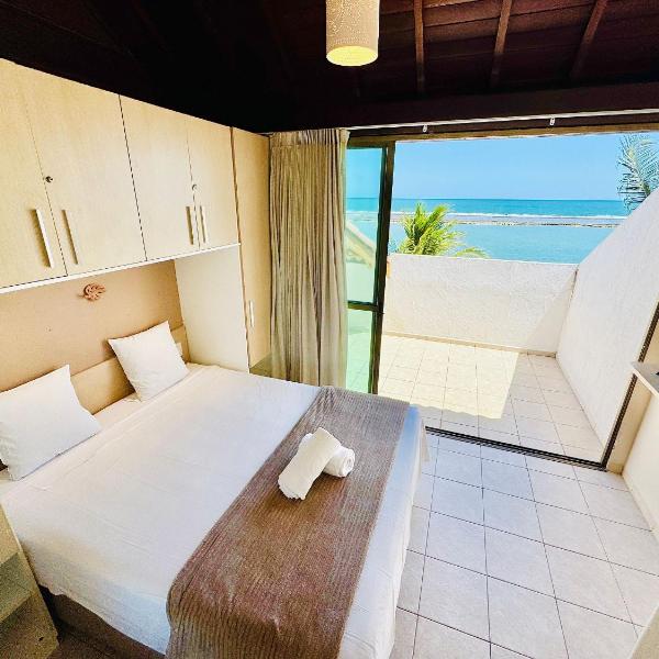 2Qt Pé na Areia com Vista Paradisíaca | Manihi 403 - Muro Alto - Porto de Galinhas - By Anfitrião Legal - Foto 2