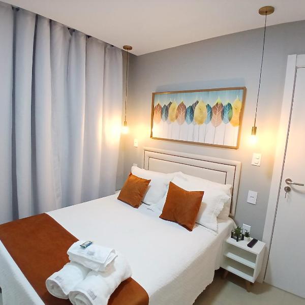 Casa c AR - condomínio prox ParkShopping Cpo Grande a 30 minutos do Recreio, c 2 TVs Smart de 50 e 43 polegadas-varanda privativa- cozinha completa e séries liberadas - CS4 - Foto 2