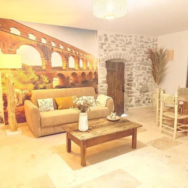 Mas Shantala gîte de charme 6 personnes avec jacuzzi, hotel sa Cassagnoles