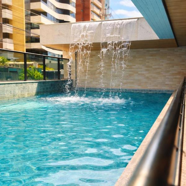 Lindo apt vista MAR Ponta verde-Piscina e Academia - Foto 4