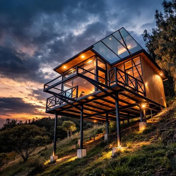 Alma de Campo Laguna Suesca - Glampings & Cabañas Suesca, hotel a Suesca