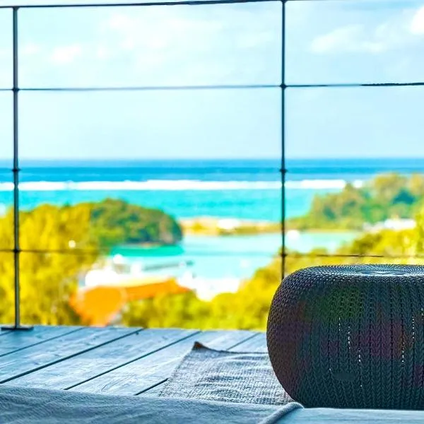 온나에 위치한 호텔 Quan-プライベートサウナ-オーシャンビュー美しいサンセット