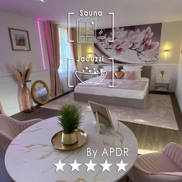 Cocon Diamant - Nuit Romantique - Jacuzzi et Sauna Privatifs-Hyper-Centre – hotel w mieście Compiègne