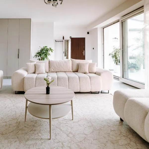 Apartament PREMIUM z ruską banią, kominkiem i oranżerią w centrum, hotel di Brodnica