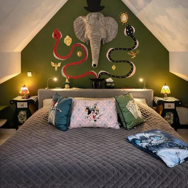 Wonderland21 - Appartement entier 4 personnes - B&B - 7 min Disneyland Paris, Hotel in Saint-Germain-sur-Morin