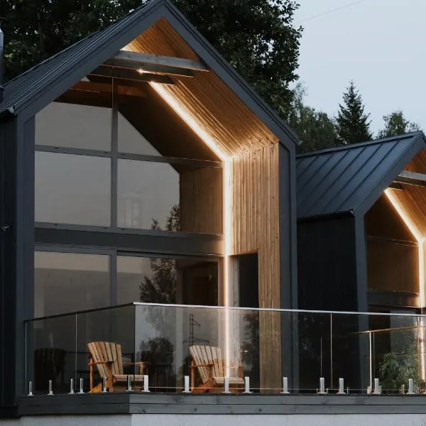 Mālpils에 위치한 호텔 WakeMālpils brīvdienu mājas