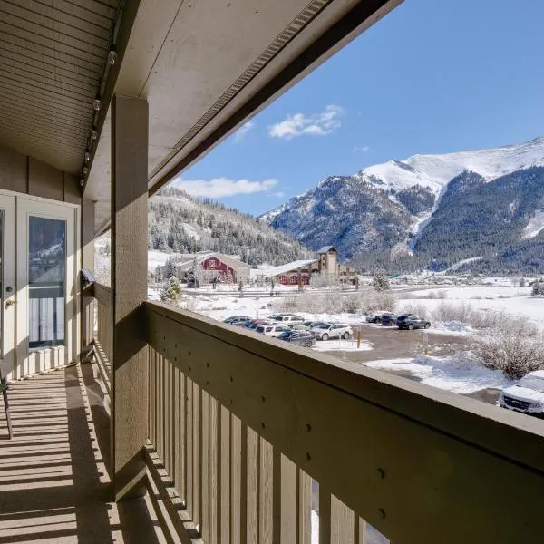 Copper Mountain में, होटल Walk to Copper Mountain Lifts Mtn-View Condo