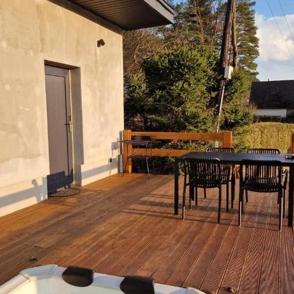 Bardejov में, होटल Ubytovanie pod hradom s jacuzzi a saunou