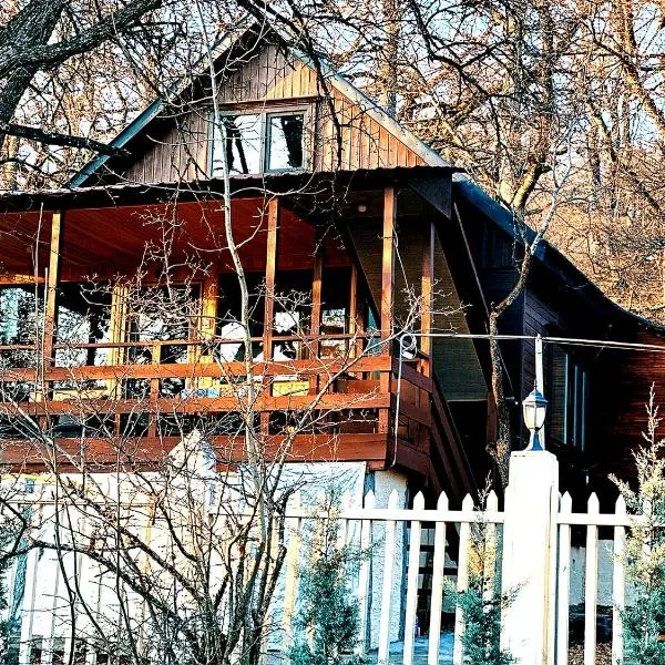 Cozy Wooden House in Kiket'i კიკეთი, hotel v mestu Kiketʼi