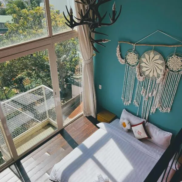 Rose Hill Retreat Garden, hotel in Ấp Ða Thành