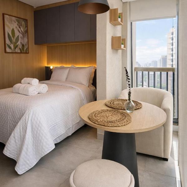 Studio elegante no Brooklin próximo ao Aeroporto de Congonhas