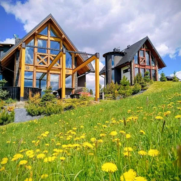 Lux Houses DOMEK z widokiem na Tatry z prywatnym jacuzzi, hotel di Gliczarów