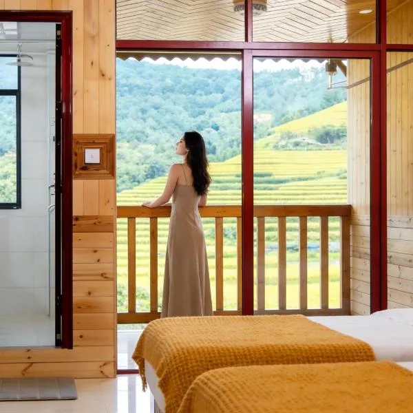 Longji best view intelligent panoramic Hotel-Qianceng Tianti Observatory Store、Hepingのホテル
