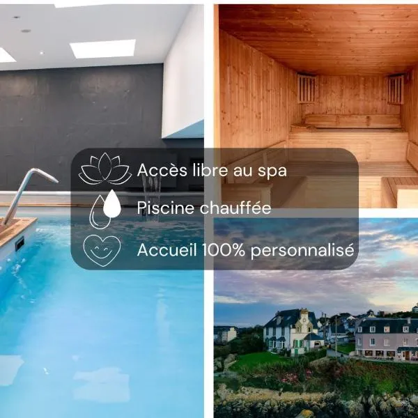 Hôtel La Baie des Anges, son SPA marin & sa piscine couverte et chauffée, hotel sa Landéda